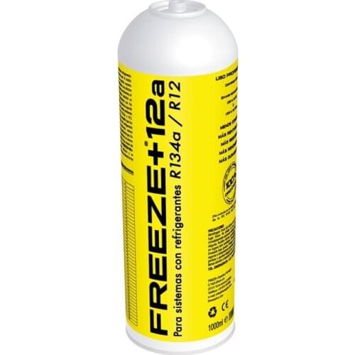 Environmental coolant Gas FREEZE + 12 R134a-R12