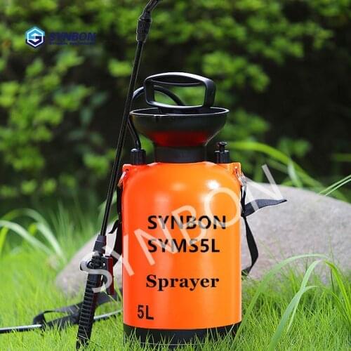 SYNBON 5L New Hand Pressure Sprayers Air Compression Pump Garden Lawn Pesticides Irrigation Vehicle Cleaning Sprayer SYMS5L