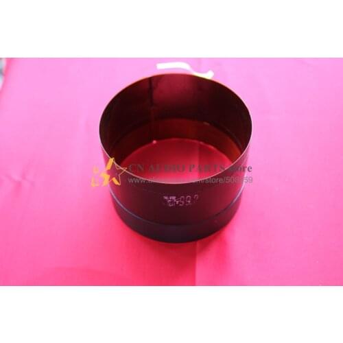 1 piece ID: 99.2mm 3 7/8" 4" Flat aluminum wire High temperature resistance 8 ohm woofer bass loudspeaker speaker voice coil