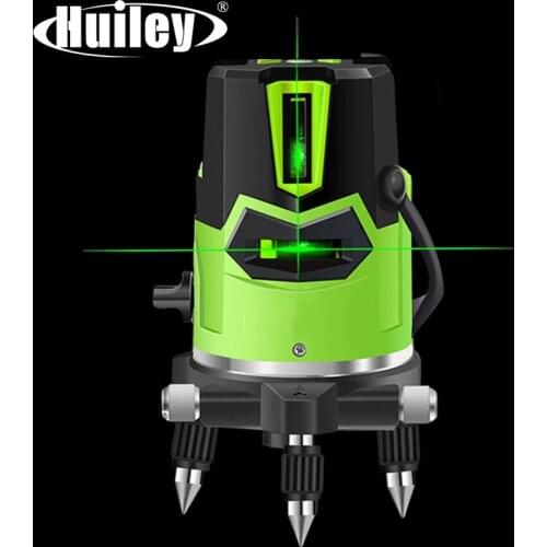 Waterproof Self-leveling Laser Level Green Strong Light Visible in the Sun 2/3/5 Lines Intelligent Chip Measurement Alarm