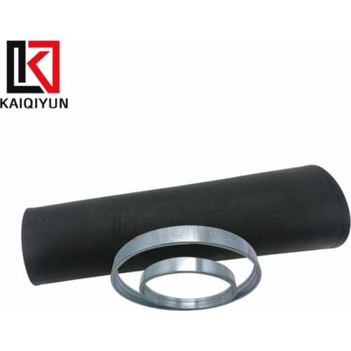 Rear Rubber Sleeve Air Spring w/Crimping Ring For Land Rover Discovery II (L318) 1998-2004 Air Suspension Spring Bag Kits