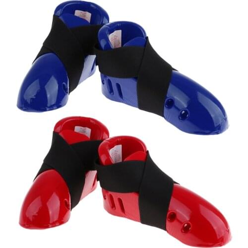 Adults Karate Taekwondo Foot Guard Protector Martial Arts Foam Shoes Footgear for Women Men Kick Training