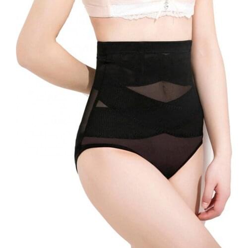 Women Shaping Pants Skin-friendlyComfortable High-waist Postpartum Belly Pants Cross Compression Body Shaping Briefs for 2021