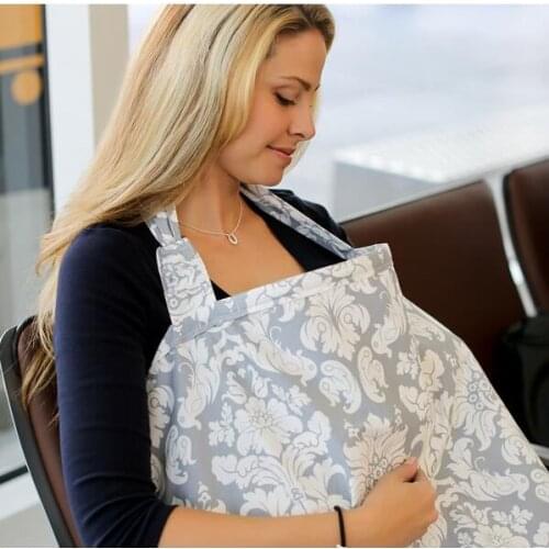 1pcs Breastfeeding Cover Baby Infant Breast Feeding Nursing Cover Privacy Baby Feeding Apron Cotton Breathable Cloth