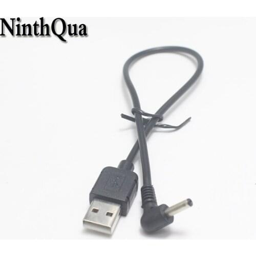 1pcs 3A USB 2.0 Male Plug to 3.5*1.35mm DC Power Connector 30cm 3.5x1.35mm Charging Cable for Table lamp audio small fan cleans