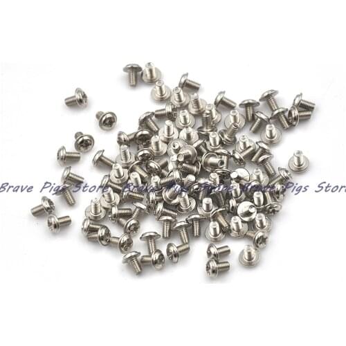 100Pcs M3 Screw M3X5 5mm PC Case Hard Drive Precision PSU 6/32" Hex Screws For Computer Floppy DVD ROM Motherboard