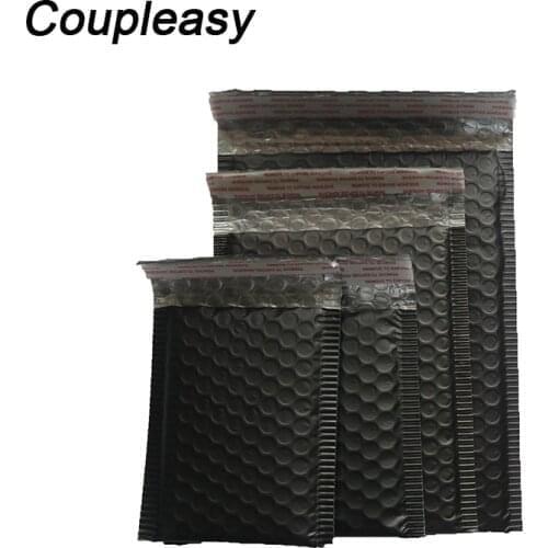 100Pcs Matte Black Shipping Envelopes with Bubble Waterproof Shipping Bags Mailer Shockproof Padded Envelopes SelfSeal Post Bags