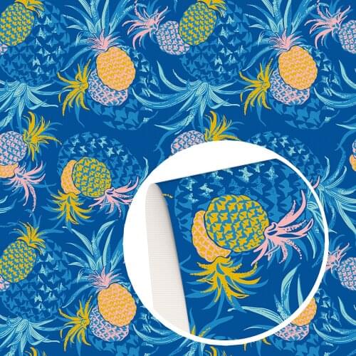 30*140cm New Arrival Cross Grid Printed Faux Synthetic Leather Fabric For Bows Leather Crafts DIY Handmade Material,1Yc17144