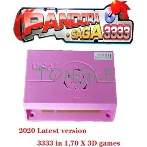 Arcade Game Board 3333 in 1 Pandora Saga Box Support 3 4 Multi Players Jamma Version HD Video 70 of 3D For Retro Cabinet Machine