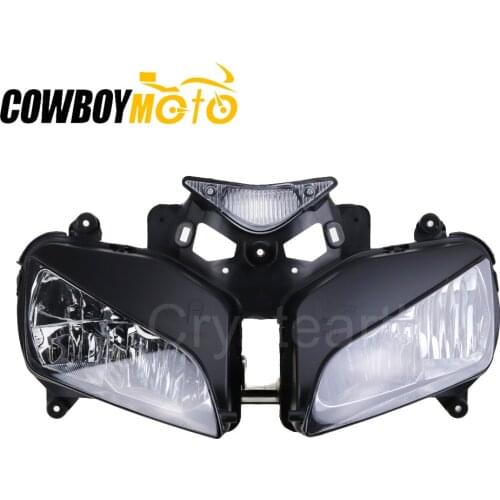 Motorcycle Clear Lens Front Headlight Head Light Lamp Assembly Housing Kit For Honda CBR1000RR CBR 1000 RR 2004 2005 2006 2007