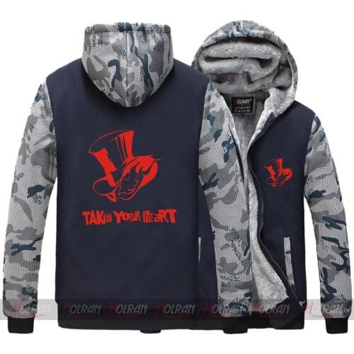 Persona 5 Take your heart New Anime Anne Takamaki cosplay costume thick winter hat fleece jacket coat hoodie