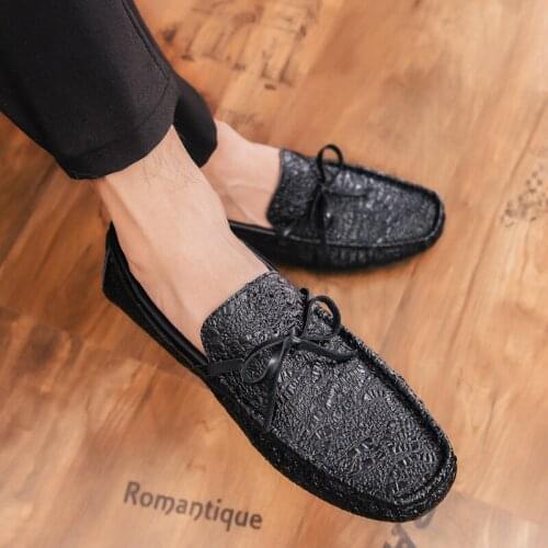 Outdoor comfortable Men Genuine Leather Shoes Moccasins Loafers Fashion Masculino Classic Handmade Slip On Driving Casual Shoes