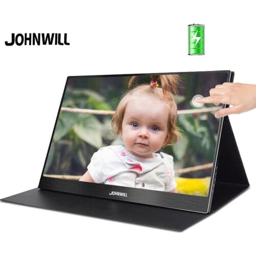 15.6-inch gaming laptop, suitable for PC PS5 PS4 Raspberry Pi laptop Xbox Touch battery type Type-C HDMI IPS LCD 1080p