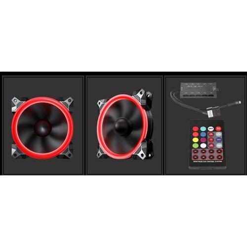 SAHARA Cooling Fan Pirate Series CPU Radiator Computer Chassis Fan Multi-Function Color Radiator Fan T30 Fan