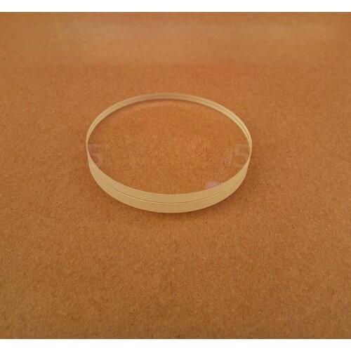 1PC 74mm Diameter K9F4 Optical Glass Long Focal Length 3000mm Doublet Optics Plano Convex Glass Lens For DIY Telescope Objective