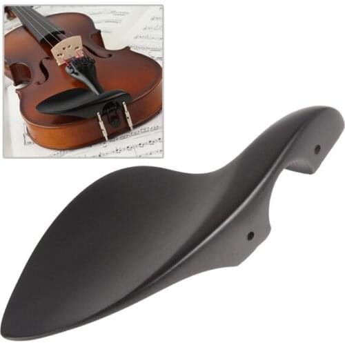 Black Ebony Chin Rest for 4/4 Violins