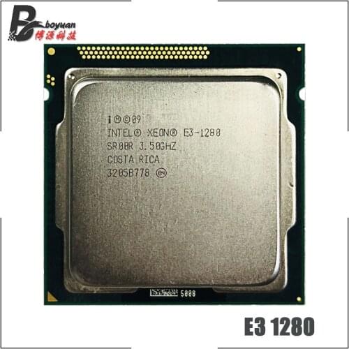 Intel Xeon E3-1280 E3 1280 3.5 GHz Quad-Core CPU Processor 8M 95W LGA 1155