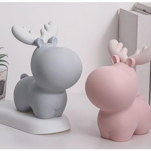 Nordic Simple Modern Deer Coin Bank Creative Girl Cute Children