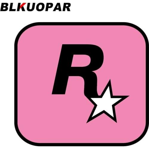 BLKUOPAR for 13cm x 12cm for Rockstar Games Decals Vinyl Car Stickers Laptop Waterproof Refrigerator Sunscreen Funny Decoration