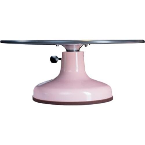 Rotary table cake mounting table baking tool plastering rotary table aluminum alloy hard film scratch resistant tool