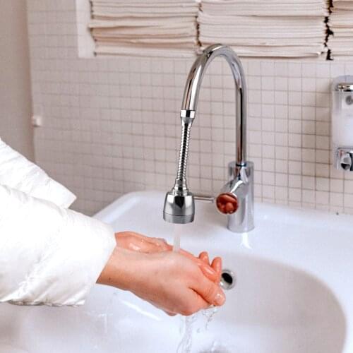 360 Degree Swivel Kitchen Faucet Aerator Adjustable Dual Mode Sprayer Filter Diffuser Water Saving Nozzle Faucet Connector