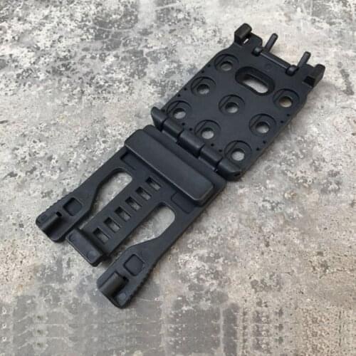 Black 2663-BK Tactical Adjustable Belt Clip Base Mount Support for 6cm Belt Free Shipping