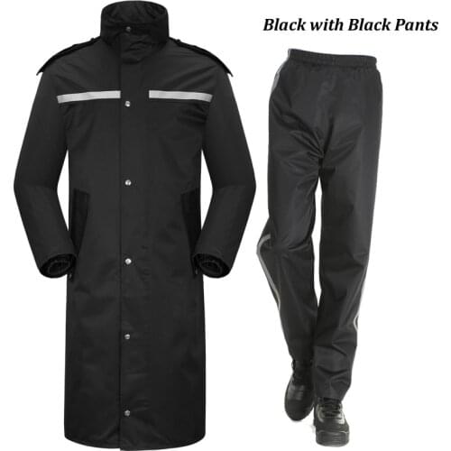 Skynet High Quality Long Raincoat Rainwear Suit /Long Waterproofs/Outdoor Raincoat Professional OEM Raincoats Work