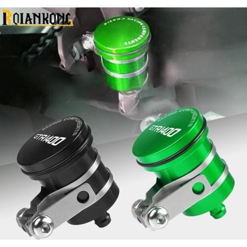 For KAWASAKI GTR1400 Universal Motorcycle Rear Brake Fluid Reservoir Clutch Tank Oil Fluid Cup Cover GTR 1400 GTR-1400 2007-2016