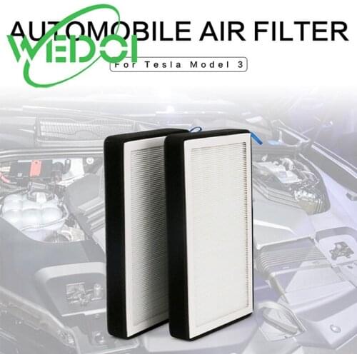 Air-conditioning Filter For Tesla Model 3/Y Activated Carbon Air Conditioner Replacement Cabin Air Filter