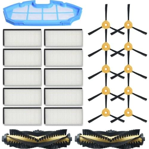 Hepa filter side brush Primary Filter for Ecovacs Deebot N79S N79 for Eufy RoboVac 11 11C for CONGA EXCELLENCE 990 Brush cover