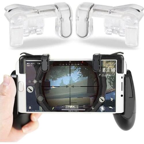 Mobile Game Fire Button Aim Key Smart phone Mobile Game Trigger L1R1 Shooter Controller for PUBG for Knives Out Gaming Accessory