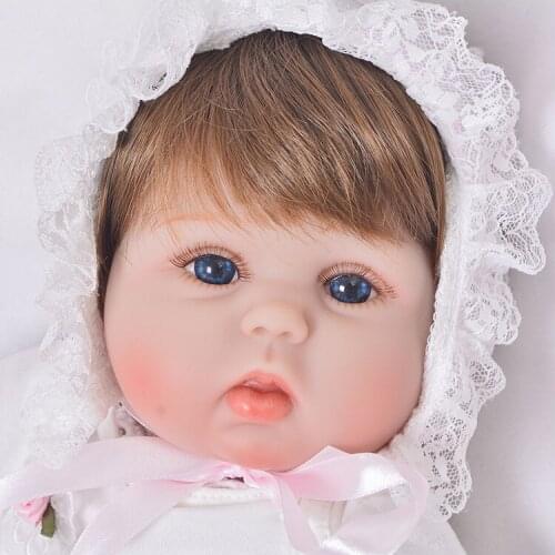 Baby toy dolls reborn 18"42cm NPK soft silicone reborn baby dolls lifelike new born fake bebe reborn dolls children gift toys