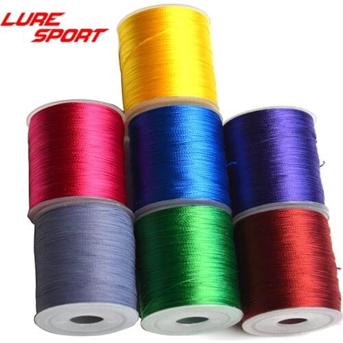 LureSport 3pcs Nylon Thread binding guide Rod building component Rod Guide Tying wrap thread Pole Repair DIY Accessories
