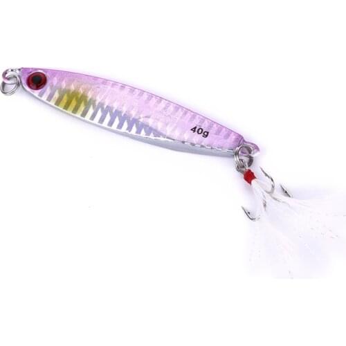 Metal jig wobblers Spinner fishing lure 1PCS 8cm 40g artificial bait jigging hard lure swimbait wobbler sinkers for fishing