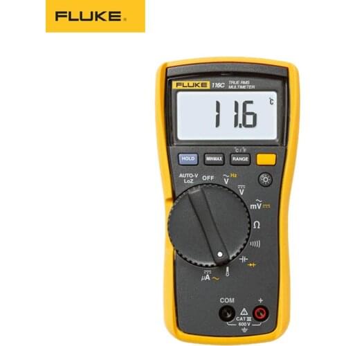 Fluke 116C HAVC VoltAlert Backlight Multimeter 116 True RMS