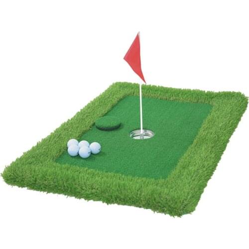 New Floating Golf Green Mat Artificial Grass Water Pool Golf Game Set Swimming Pool Golf Training Set Drop Shipping