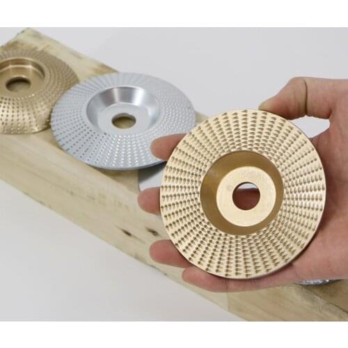 New Hot High Quality Wood Grinding Wheel Rotary Disc Sanding Wood Carving Tool Abrasive Disc Tools For Angle Grinder 4 inch Bore