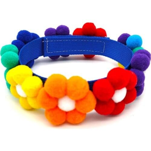 Dog Collars Cats Necklace Bandana Cute Roses Flower Design Princess Cat Puppy Pet Accessories for Small Big Dogs Cats Chihuahua