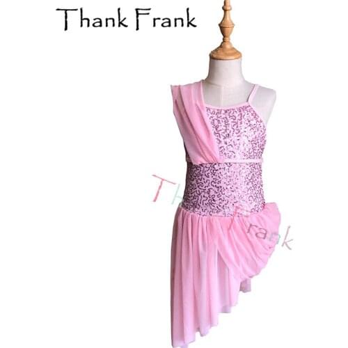 New Latin Dance Dress Women Camisole Sequin Latin Woman Dress Kids Dresses For Girls With Irregular Latin Skirt Dance Clothing