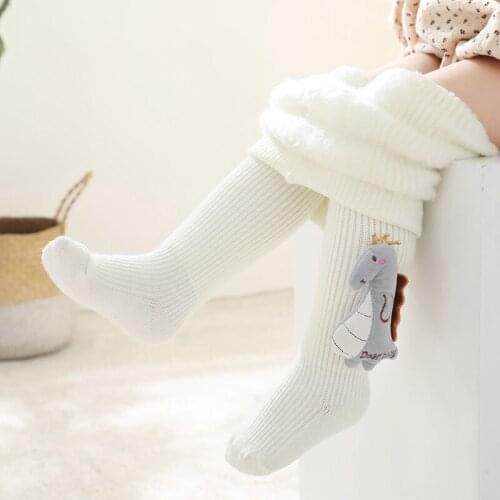 Velvet lined thicken warm girls tights for baby girls pantyhose cute soft children stockings quality newborn infants accessories