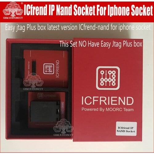 Latest version Icfrend IP NAND / Z3X Easy-JTAG Nand N1 for lphone socket NAND support NAND LGA25-60 work with EASY JTAG plus box