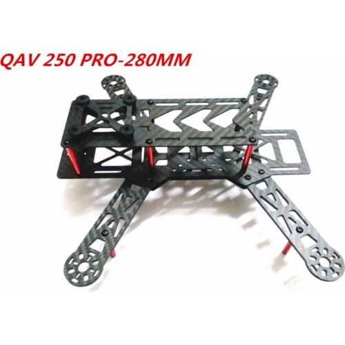 QAV280mm 250 Pro pure Carbon Fiber Mini Quadcopter Frame Kit QAV 280 Not FPV250 QAV250 For rc quadcopter