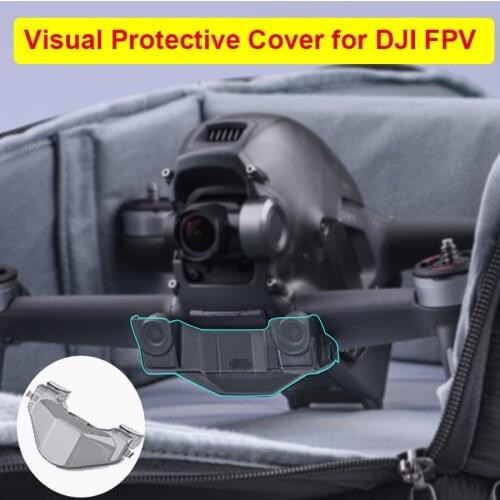 Gimbal Visual Protective Cover for DJI FPV Combo Drone Down-visual Camera Protective Cover Bbstacle Avoidance Sensor Dust Pulg