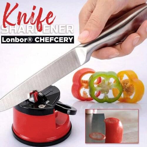 Sharpener On Knife With Suction Cup Whetstone Safe To Sharpens Kitchen Chef Knives Damascus Knives Sharpener Sharpening Tool
