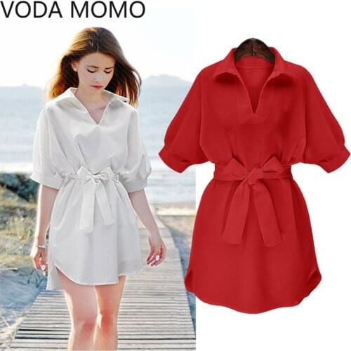 VODA MOMO Office Summer Dresses