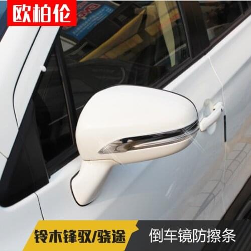 High-quality ABS Chrome Rearview Lens Cap Decoration For Suzuki SX4 S-Cross S Cross 2014-2018 Car-styling Car-covers