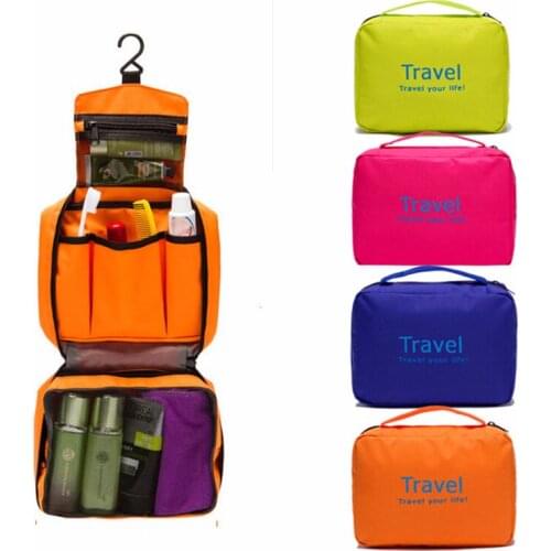 Woman Toiletry Makeup Kit Bag Storage Waterproof Cosmetic Bag Picnic Wash HandBag Korea Multifunctional Organizer Travel Bag