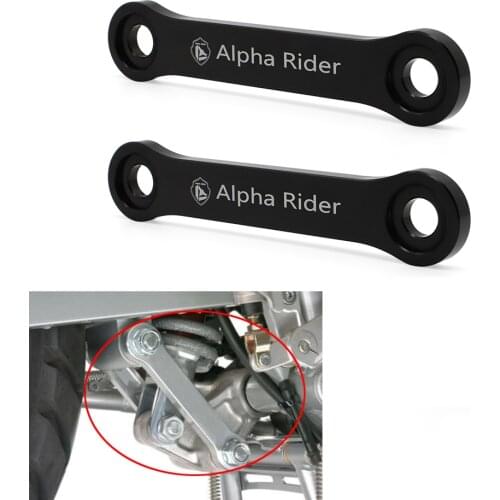 08-18 For Kawasaki KLR 650 KLR650 2" Rear Drop Lowering Links Kit Aluminum 2008 - 2018 2017 2016 2015 2014 2013 2012 2011 2010