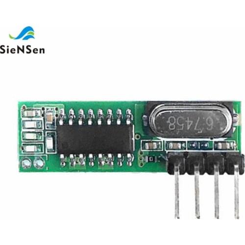 10Pcs/lot Super Heterodyne RF Wireless Receiving Module High Sensitive Gated Alarm Xenon Light Remote Control Receiving Board