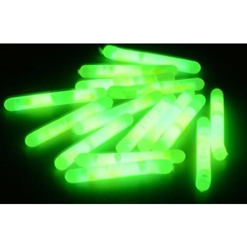 15/20PCS Size S L Light Night Float Rod Lights Dark Glow Stick Useful Fishing Fluorescent Lightstick